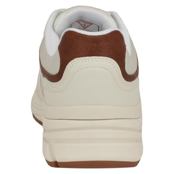 GUESS Men's Palak Memory Foam Insole Sneaker Ivory Multi - Picture 3 of 6